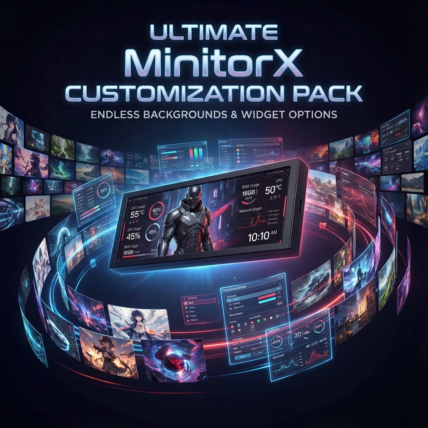 MinitorX Customization Upgrade